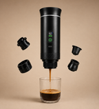 UVELORA Go 2.0 Pro™ – Premium Espresso. Überall