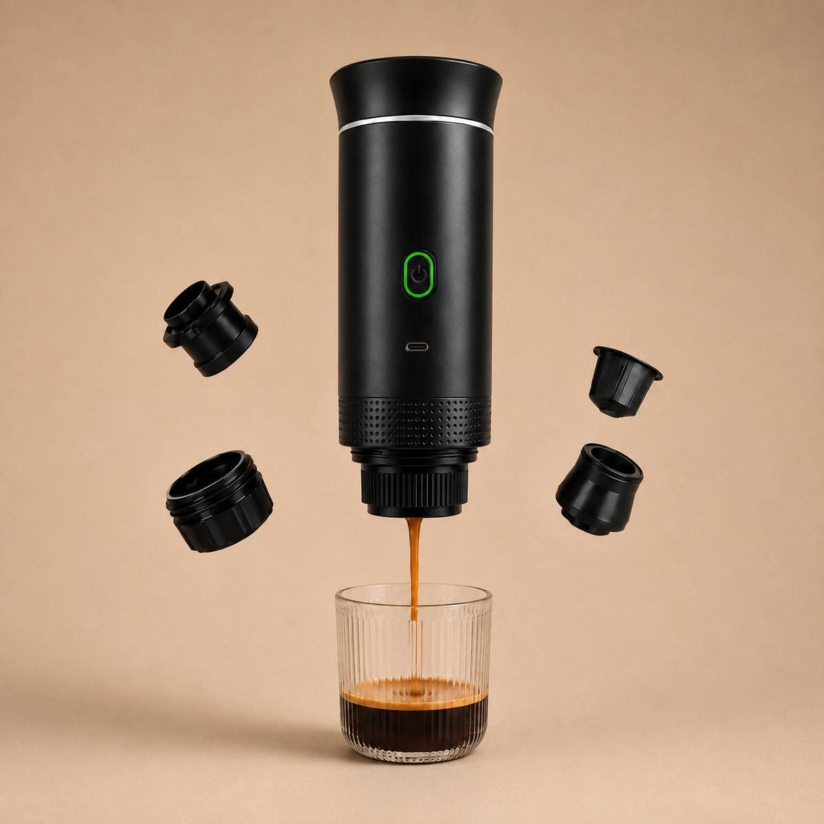 UVELORA Go™ – Premium Espresso. Überall.