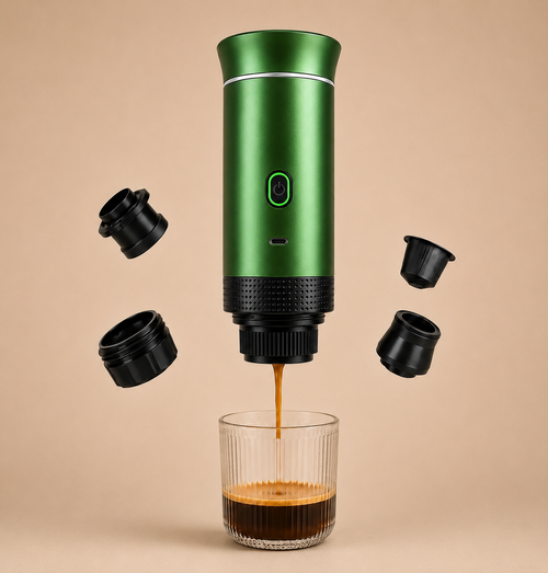 UVELORA Go™ – Premium Espresso. Überall.