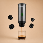 UVELORA Go™ – Premium Espresso. Überall.