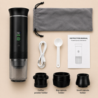 UVELORA Go 2.0 Pro™ – Premium Espresso. Überall