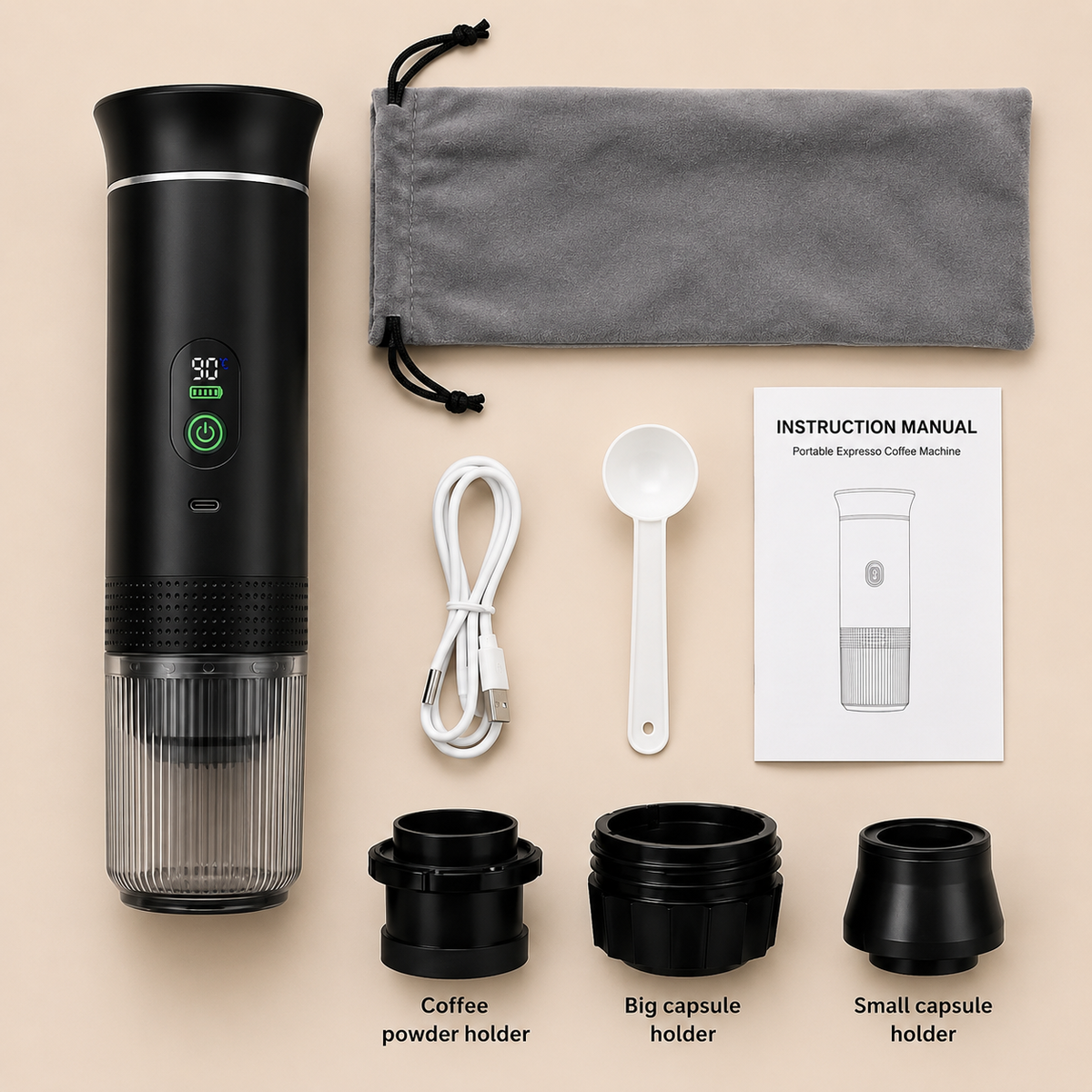 UVELORA Go 2.0 Pro™ – Premium Espresso. Überall