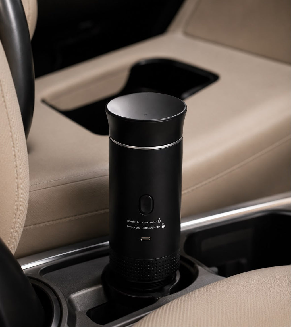 UVELORA Go™ – Premium Espresso. Überall.